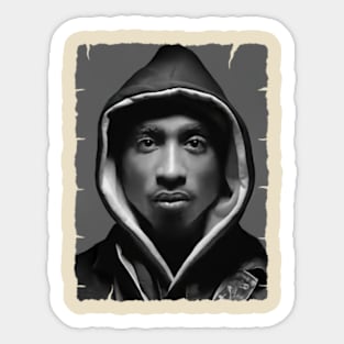 HIP HOP'S COLD FACE Sticker